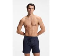 BOSS Short de bain en seersucker stretch à séchage rapide - Style Relax_Trunk, 50561184 Bleu foncé XXL