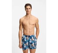 BOSS Short de bain en tissu à séchage rapide avec imprimé intégral - Style Piranha, 50508844 bleu clair L