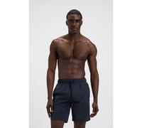 BOSS Short de bain en tissu à séchage rapide avec logo brodé grand format - Style Whale, 50469329 Bleu foncé M