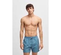 BOSS Short de bain en tissu à séchage rapide avec micro-imprimé - Style Vibe, 50518968 bleu clair XL