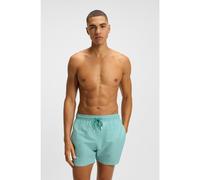 BOSS Short de bain en tissu à séchage rapide avec micro-imprimé - Style Vibe, 50518968 Vert XXL