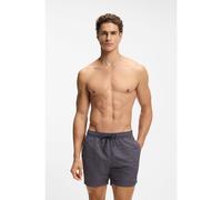 BOSS Short de bain imprimé avec badge logoté - Style Vibe, 50518968 Bleu S