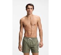 BOSS Short de bain imprimé avec badge logoté - Style Vibe, 50518968 Vert L