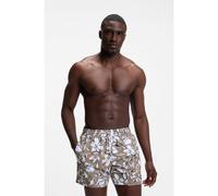 BOSS Short de bain imprimé - Style Piranha, 50508844 Marron à motif XXL