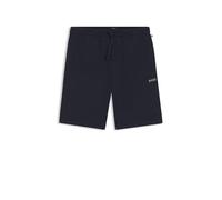 BOSS Short De Pyjama en Coton Mélangé avec Logo Brodé