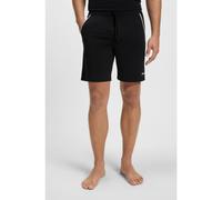 BOSS Short de pyjama en coton stretch avec ruban à rayures emblématiques - Style Unique Shorts CW, 50545942 Noir M