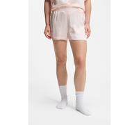 BOSS Short de pyjama en satin à monogramme jacquard - Style B Monogram_Shorts, 50561031 Rose clair XS