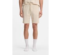 BOSS Short de pyjama gaufré avec logo brodé - Style Waffle Shorts, 50575652 Naturel XXL