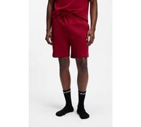BOSS Short de pyjama gaufré - Style Waffle Shorts, 50535884 Rouge M