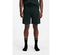 BOSS Short de pyjama gaufré - Style Waffle Shorts, 50535884 Vert sombre L