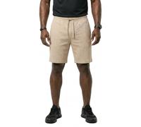 Hugo Boss Short de pyjama Waffle 10269584 01 coton mélangé logo brodé Beige Homme XXL