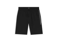 BOSS Short De Vêtements De Détente en Molleton De Coton avec Logo Imprimé