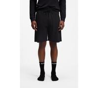 BOSS Short de vêtements de détente en molleton de coton avec logo imprimé - Style Authentic Shorts, 50554778 Noir XXL