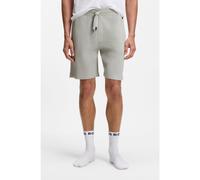 BOSS Short en coton mélangé à la structure gaufrée - Style Structure Shorts, 50540581 Gris chiné M