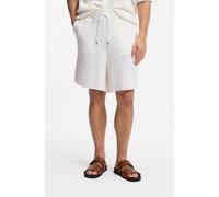 BOSS Short en coton mélangé à maille côtelée - Style C-Nilo, 50560486 Blanc XXL