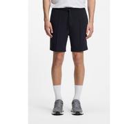 BOSS Short en coton mélangé avec passepoils - Style JT_Join Headlo, 50561776 Bleu foncé 4XL