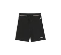 BOSS Short en coton mélangé avec taille à rayures pour enfant - Style J51999/09B04A, J51999 Noir 126