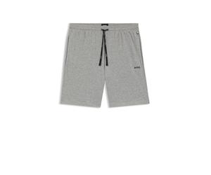 BOSS Short en Coton Stretch À Logo Brodé