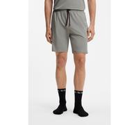 BOSS Short en coton stretch à logo brodé - Style Mix&Match Short CW, 50515314 Gris chiné M