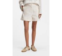 BOSS Short en coton stretch avec ourlets retroussés - Style C_Tanessa-D, 50556391 Blanc 44