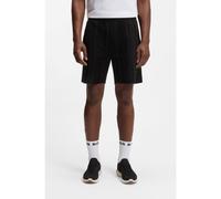 BOSS Short en jersey de coton avec rayures mates et brillantes - Style JT_BB BC Lux Huxley, 50559252 Noir M