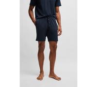 BOSS Short en coton stretch à logo brodé - Style Mix&Match Short CW, 50515367 Bleu foncé XL