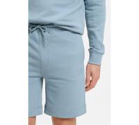 BOSS Short en molleton de coton avec écusson logoté - Style Sewalk, 50511726 bleu clair L