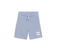 BOSS Short enfant en polaire avec étiquette logo - Style J52928/73K04A, J52928 Bleu 102