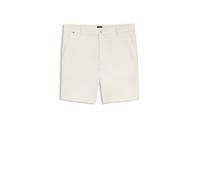 BOSS Short Modern en coton stretch - Style H-Kane1-Shorts, 50555859 Blanc 40