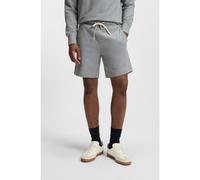 BOSS Short Oversize BECKHAM x BOSS en molleton de coton - Style Lasdun 7_DB, 50549262 Gris M