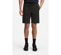 BOSS Short Regular Fit en twill déperlant et à séchage rapide - Style SH_Flex TCL, 50558953 Noir 58