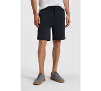 BOSS Short Relaxed en molleton de coton avec badge logoté - Style Sewalk, 50511726 Bleu foncé XS