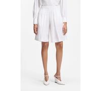 BOSS Short Relaxed en popeline de coton - Style Talie, 50564944 Blanc 38