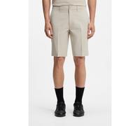 BOSS Short Slim en tissu stretch déperlant - Style S_Commuter_10.5 inch, 50540337 Beige clair 58