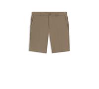 BOSS Short Slim en tissu stretch déperlant - Style S_Commuter_10.5 inch, 50540337 Chaux 44