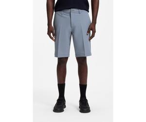 BOSS Short Slim en tissu stretch déperlant - Style S_Commuter_10.5 inch, 50540337 Gris 56