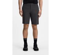BOSS Short Slim en tissu stretch déperlant - Style S_Commuter_10.5 inch, 50540337 Gris sombre 44