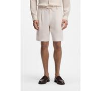 BOSS Short Tapered en lin - Style C-Perin-RDS-S-262, 50567140 Beige clair 58