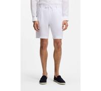 BOSS Short Tapered en lin - Style C-Perin-RDS-S-262, 50567140 Blanc 58