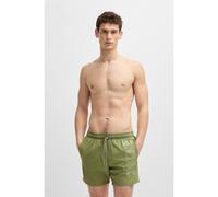 BOSS Shorts de bain à logo imprimé vertical - Style Octopus, 50514502 Vert L