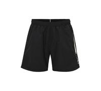 BOSS Shorts de bain 'Dolphin' noir / blanc, Taille S