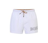 BOSS Hommes Mooneye Short de Bain à séchage Rapide avec Logo contouré