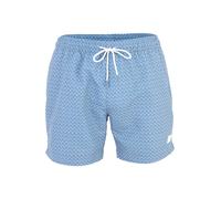 BOSS Shorts de bain 'Vibe' bleu ciel / bleu clair / blanc, Taille L