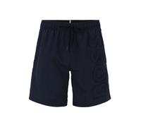 BOSS Short de bain à logo brodé en relief - Style Whale, 50469329 Bleu foncé S