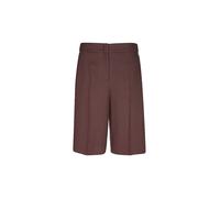 BOSS Short coupe décontractée en lin mélangé - Style Tianala, 50557429 Marron foncé 40
