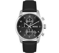 BOSS Skymaster 1513782 - Homme - 44 mm - Analogique - Quartz - Verre minéral