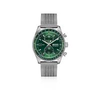 BOSS Skytraveller Pro montre à cadran vert et verre saphir - Style SKYTRAVELLER, 58858225 Couleur argentée pcs.