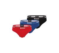 BOSS Slip bleu foncé / rouge cerise / noir / blanc, Taille XXL