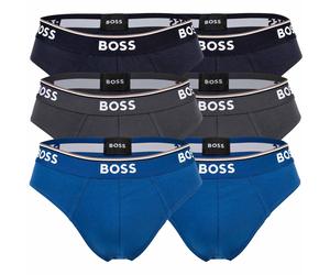 BOSS Slip bleu / gris / blanc, Taille XXL