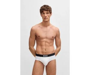 Boss - Slip en Coton Élastique Blanc - Homme - Sous-vêtements - Blanc - Taille: 2XL